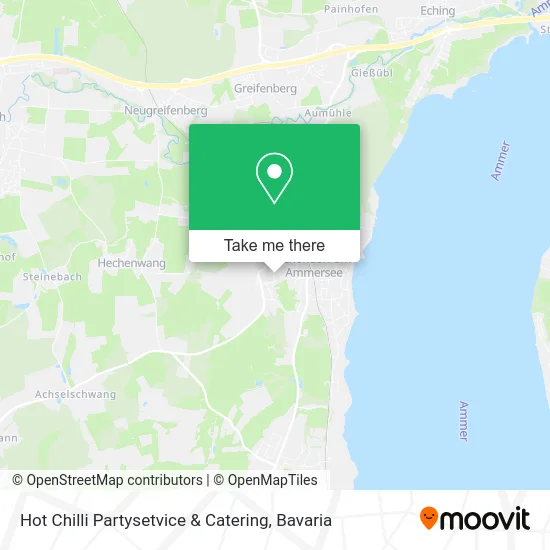 Карта Hot Chilli Partysetvice & Catering