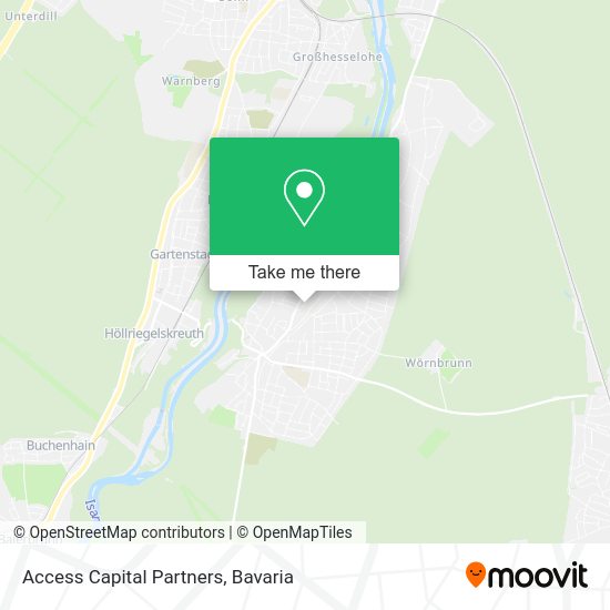 Карта Access Capital Partners