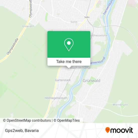 Карта Gps2web