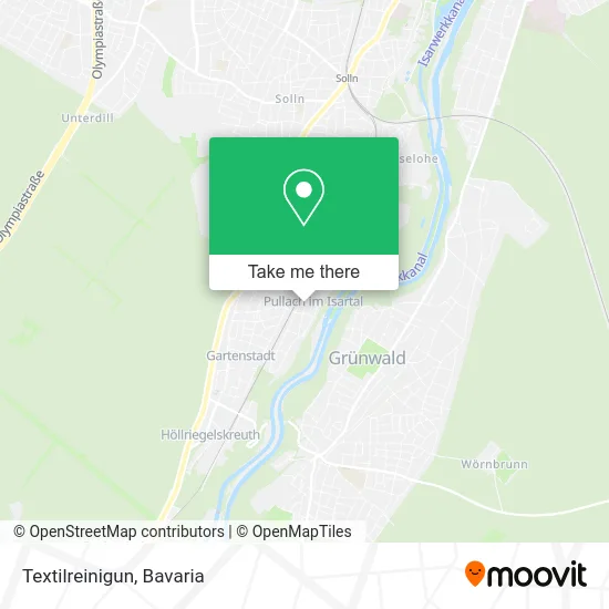 Карта Textilreinigun