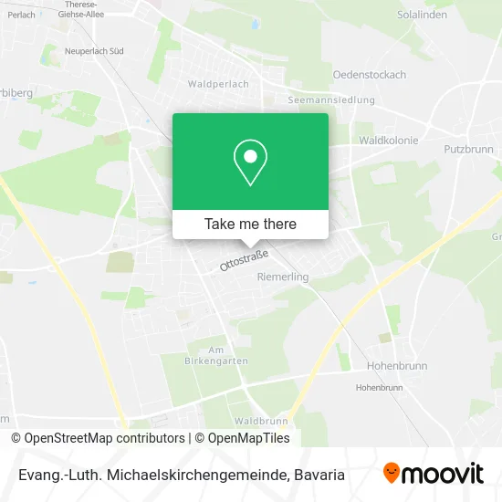 Карта Evang.-Luth. Michaelskirchengemeinde