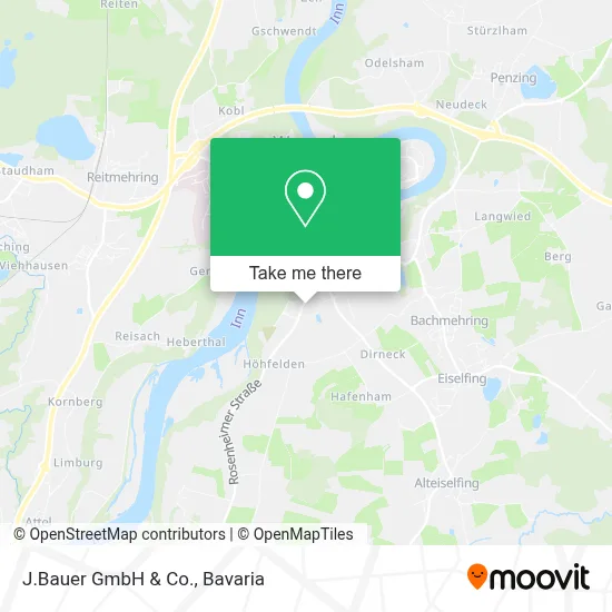 J.Bauer GmbH & Co. map