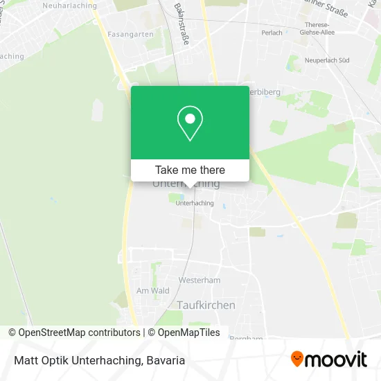Карта Matt Optik Unterhaching
