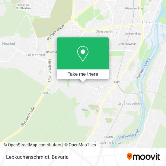 Карта Lebkuchenschmidt