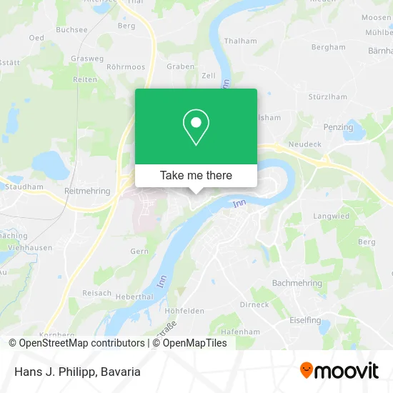 Hans J. Philipp map