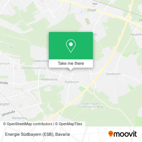 Карта Energie Südbayern (ESB)