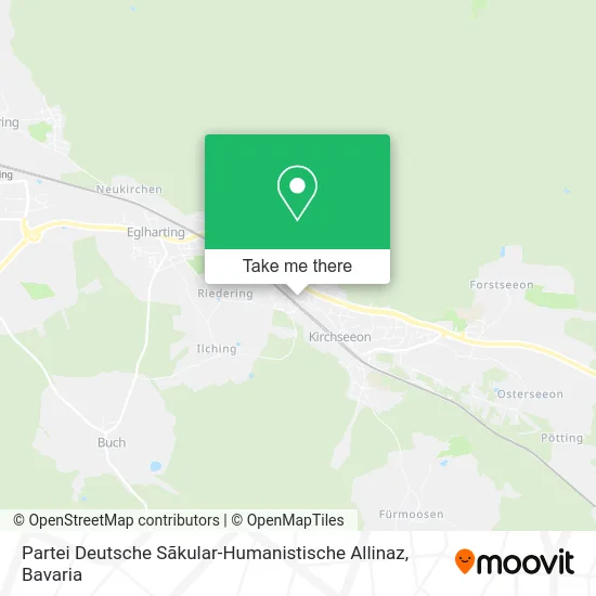 Карта Partei Deutsche Sãkular-Humanistische Allinaz