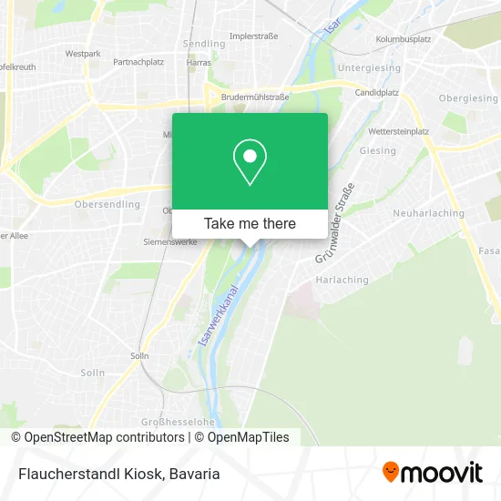Карта Flaucherstandl Kiosk