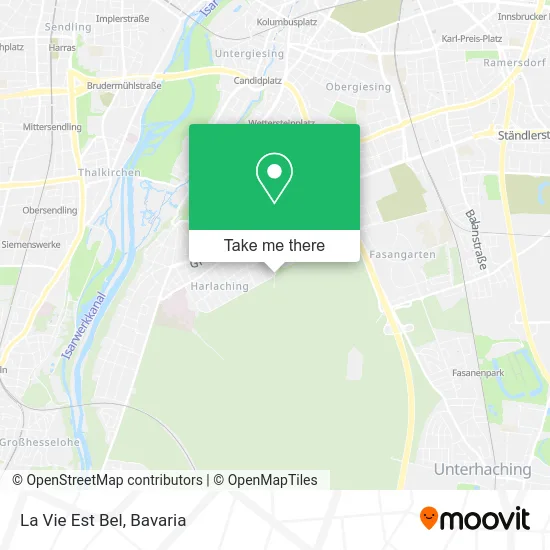 Карта La Vie Est Bel