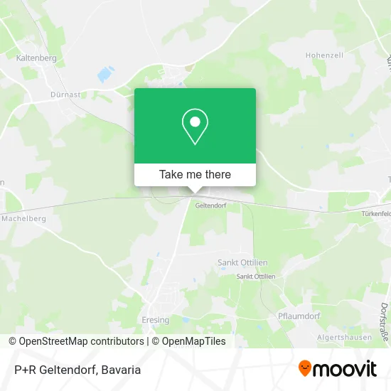 Карта P+R Geltendorf