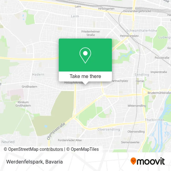 Карта Werdenfelspark