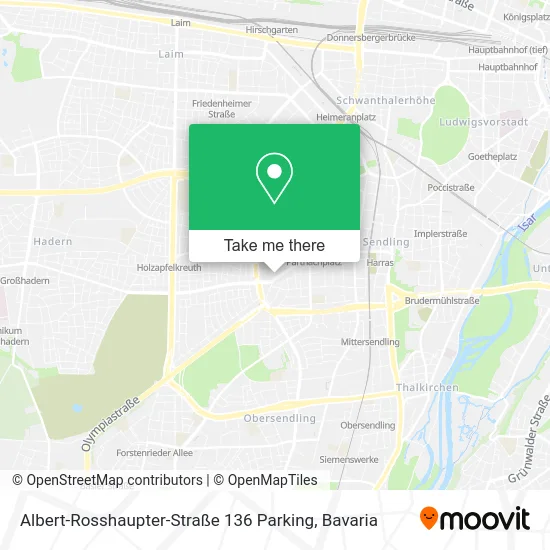Карта Albert-Rosshaupter-Straße 136 Parking