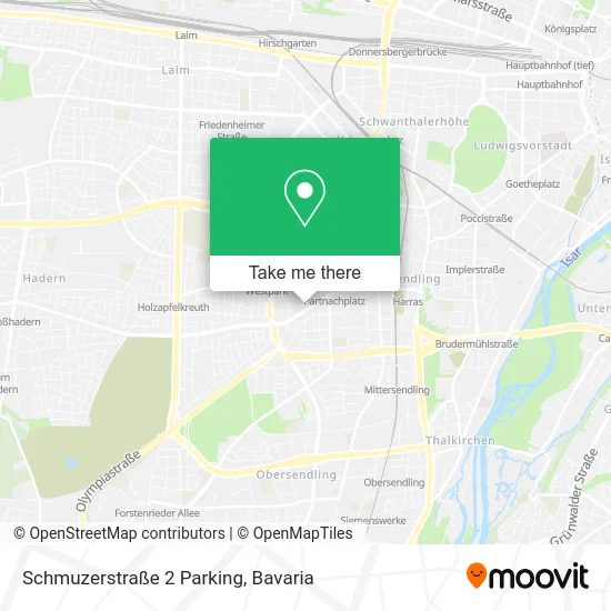 Карта Schmuzerstraße 2 Parking