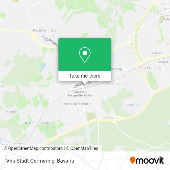 Карта Vhs Stadt Germering