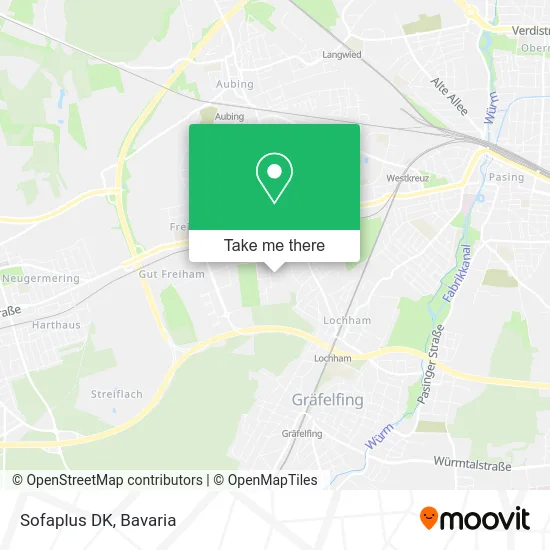 Карта Sofaplus DK