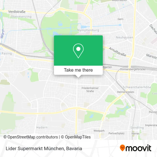 Карта Lider Supermarkt München