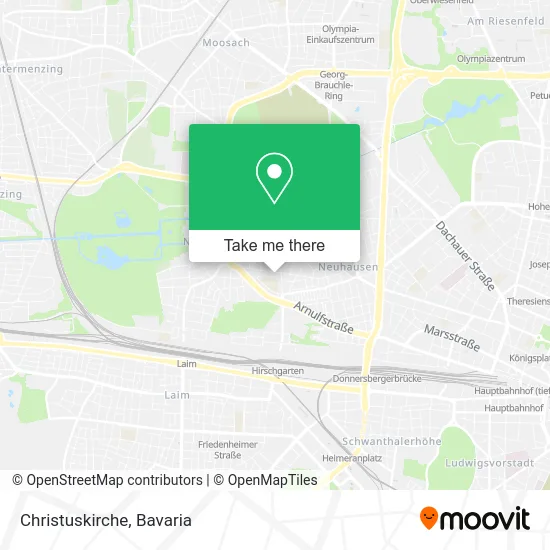 Christuskirche map