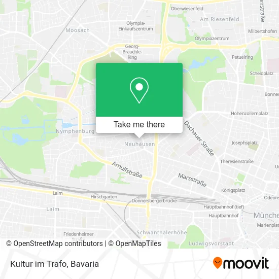 Карта Kultur im Trafo