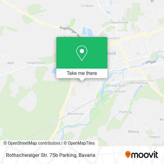 Карта Rothschwaiger Str. 75b Parking