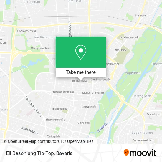 Карта Eil Besohlung Tip-Top