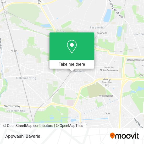 Карта Appwash