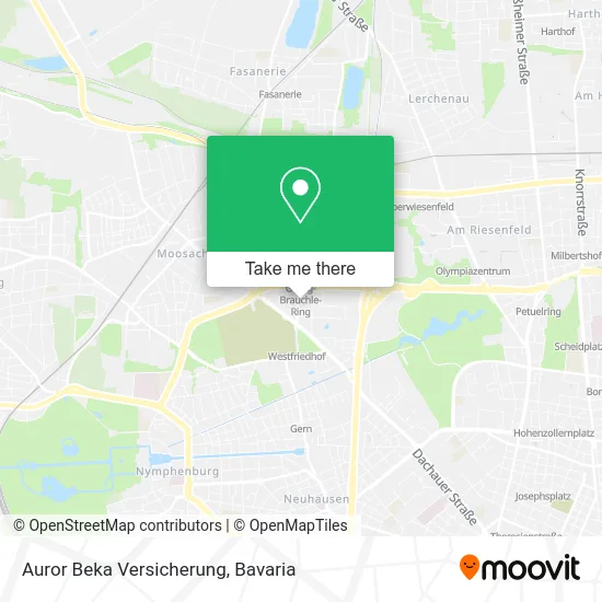 Карта Auror Beka Versicherung