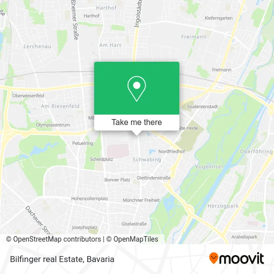 Карта Bilfinger real Estate
