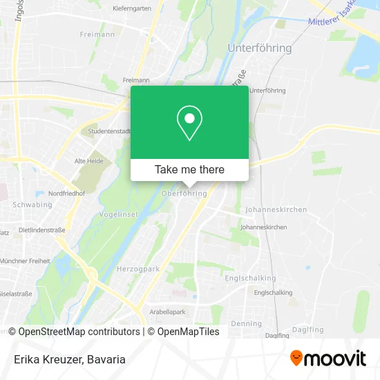 Erika Kreuzer map