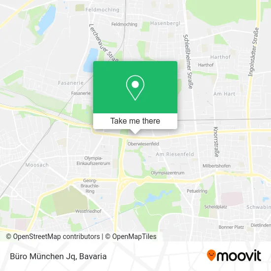 Карта Büro München Jq