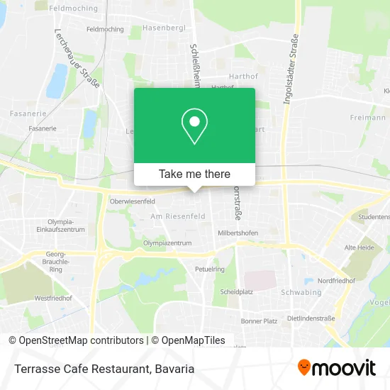 Карта Terrasse Cafe Restaurant