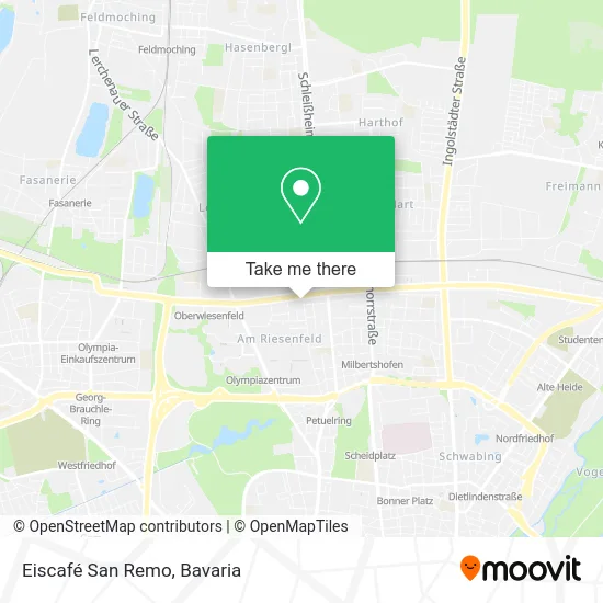 Eiscafé San Remo map