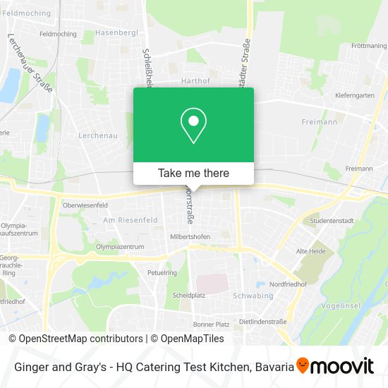 Карта Ginger and Gray's - HQ Catering Test Kitchen