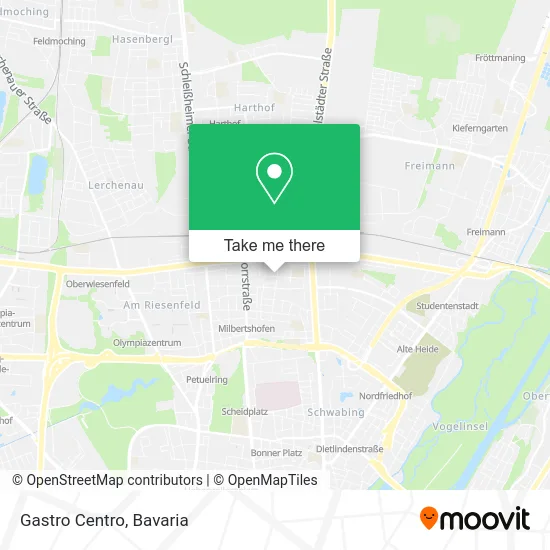 Карта Gastro Centro