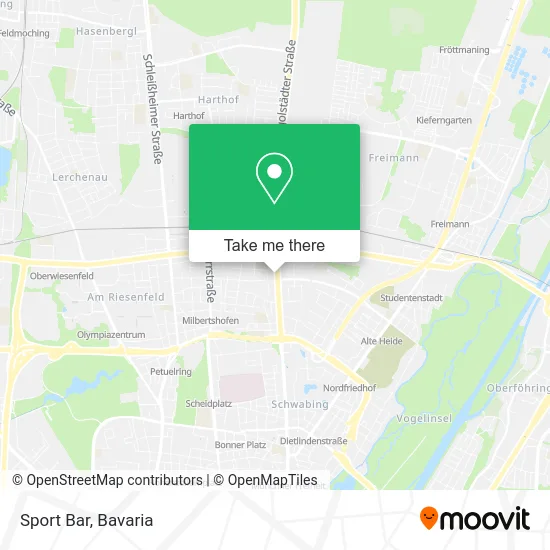 Карта Sport Bar