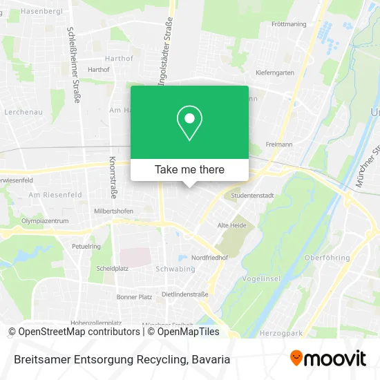 Карта Breitsamer Entsorgung Recycling