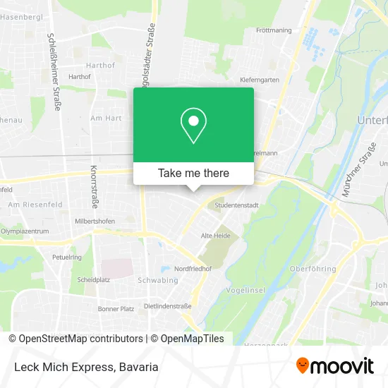 Карта Leck Mich Express