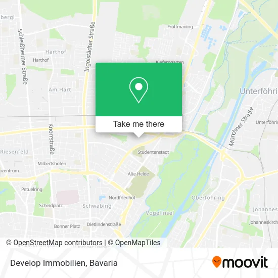 Карта Develop Immobilien