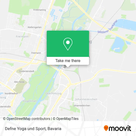 Карта Defne Yoga und Sport