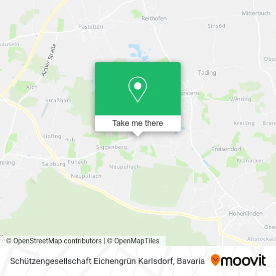Карта Schützengesellschaft Eichengrün Karlsdorf
