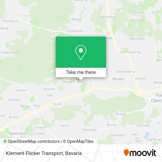 Карта Klement Flicker Transport