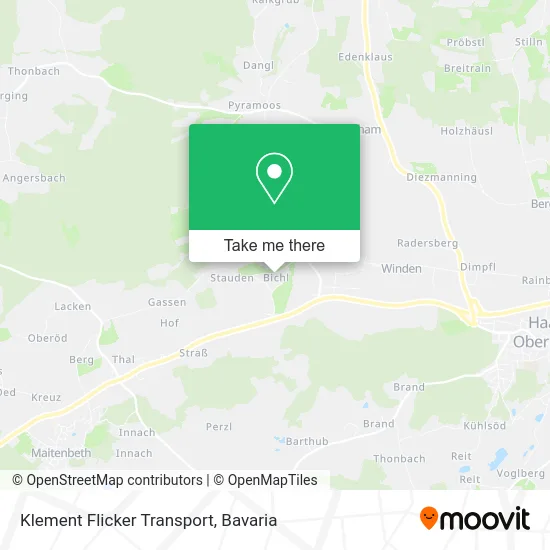 Карта Klement Flicker Transport