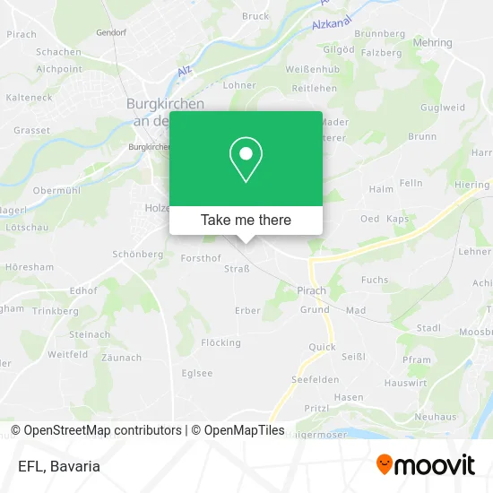 Карта EFL