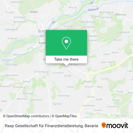 Rasp Gesellschaft für Finanzdienstleistung map