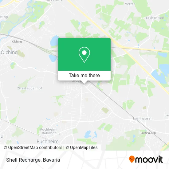 Shell Recharge map