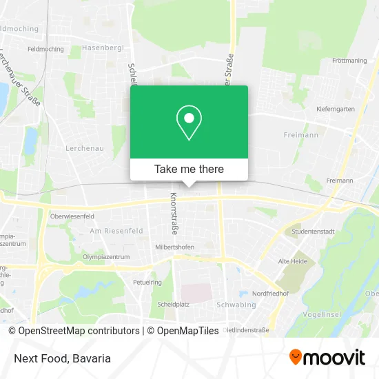 Карта Next Food