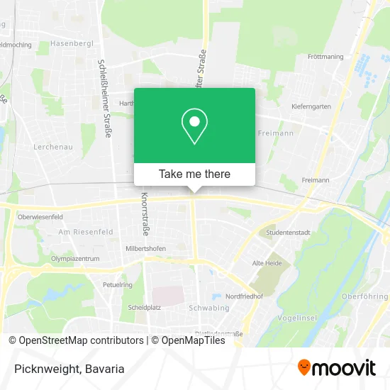 Карта Picknweight