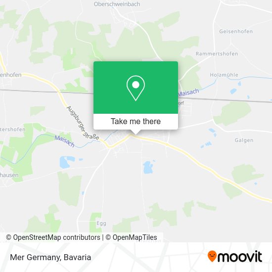 Карта Mer Germany