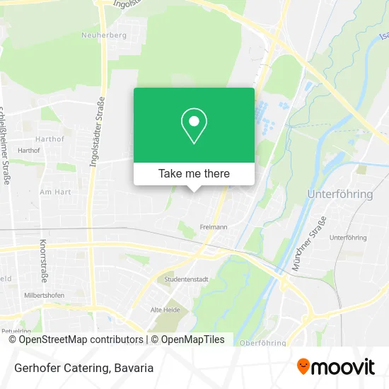 Карта Gerhofer Catering