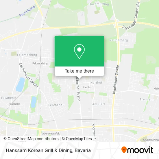 Hanssam Korean Grill & Dining map