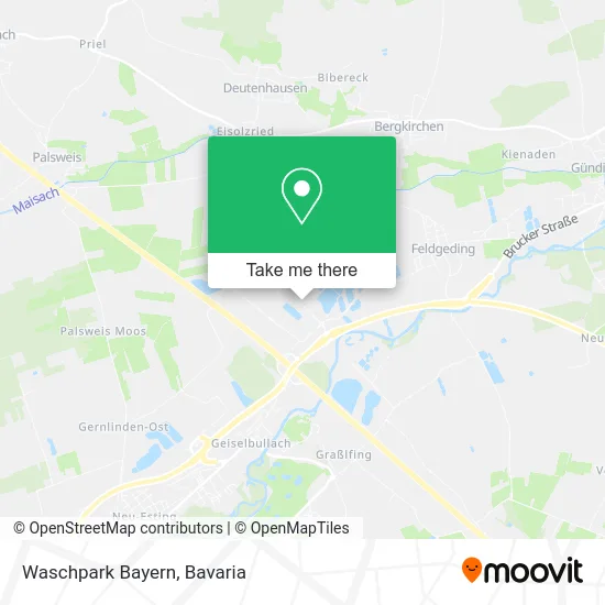Карта Waschpark Bayern